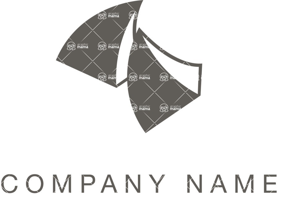 Business Logo Templates - vector graphics in a pack from GraphicMama - Abstract Business Company Logo Design Concept